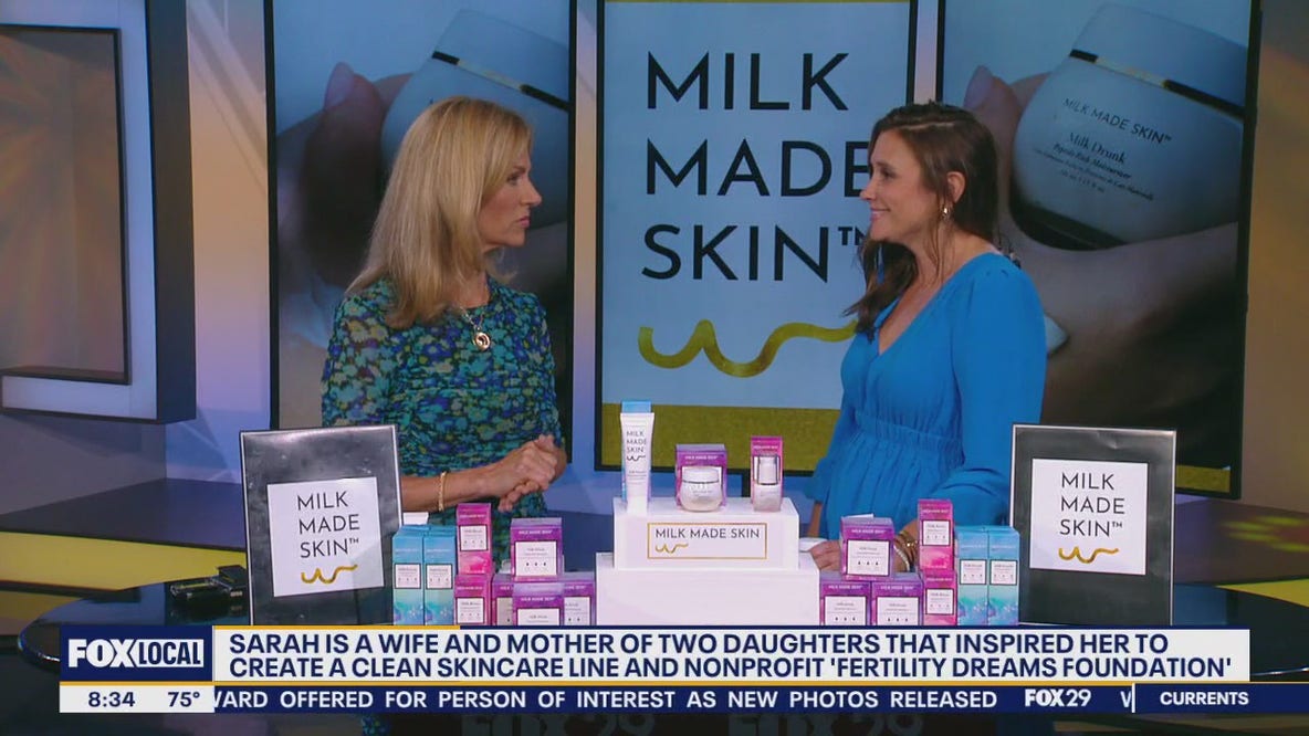 Local mom creates skincare line that emulates breastmilk and its benefits